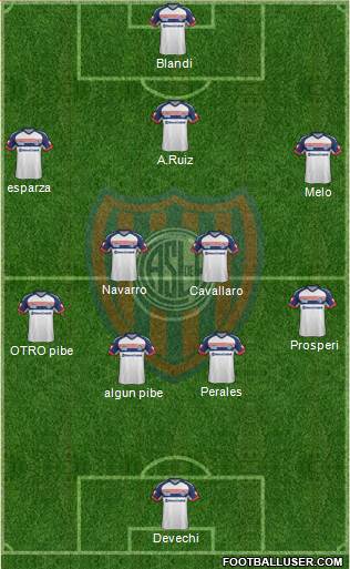 San Lorenzo de Almagro Formation 2015