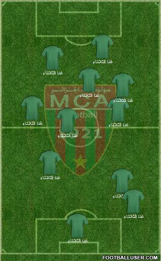 Mouloudia Club d'Alger Formation 2015