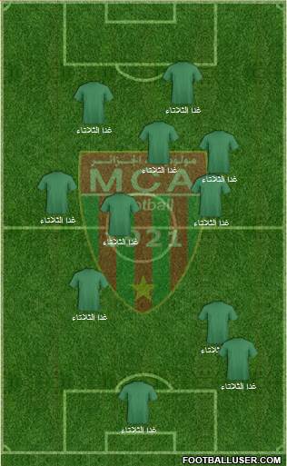 Mouloudia Club d'Alger football formation