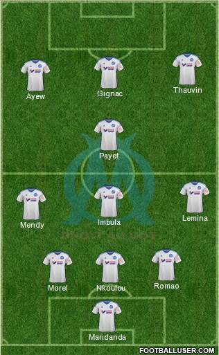 Olympique de Marseille Formation 2015