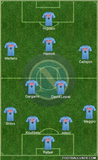 Napoli Formation 2015