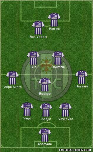 Toulouse Football Club Formation 2015
