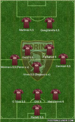 Torino Formation 2015