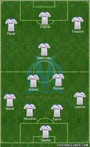 Olympique de Marseille Formation 2015