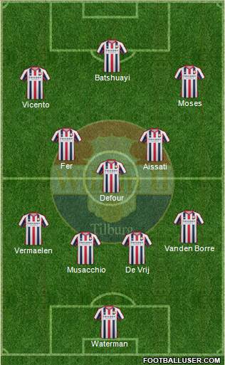 Willem II Formation 2015