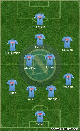 Napoli Formation 2015