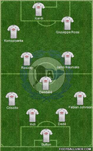 DSC Arminia Bielefeld Formation 2015
