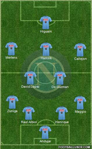 Napoli Formation 2015