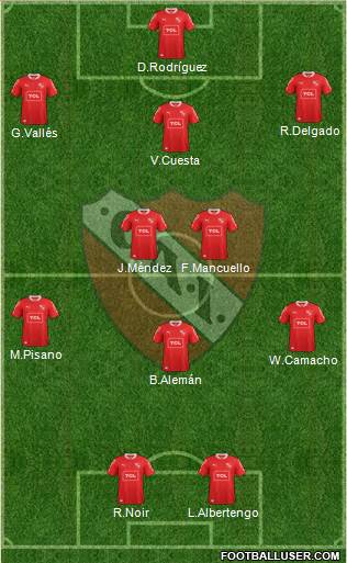 Independiente Formation 2015
