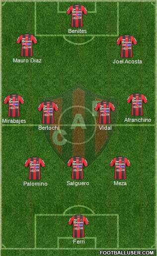 Patronato de Paraná Formation 2015