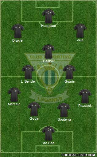 C.D. Leganés S.A.D. Formation 2015