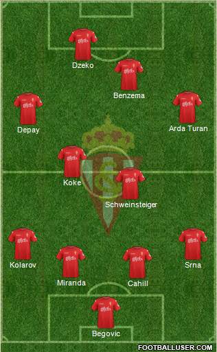 Real Sporting S.A.D. Formation 2015