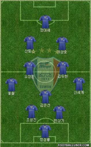 Suwon Samsung Blue Wings Formation 2015