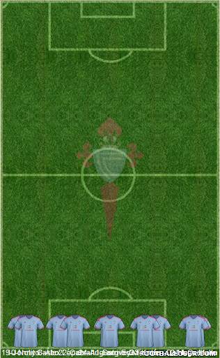 R.C. Celta S.A.D. Formation 2015