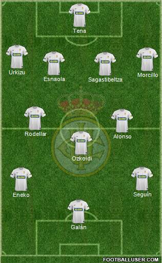 Real Unión de Irún Formation 2015