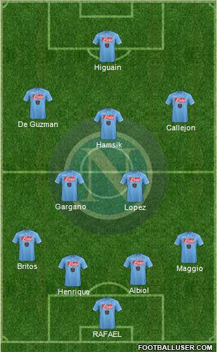 Napoli Formation 2015