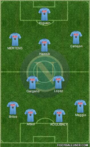 Napoli Formation 2015