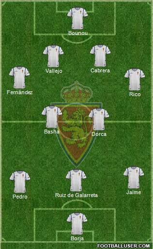 R. Zaragoza S.A.D. Formation 2015