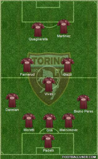 Torino Formation 2015