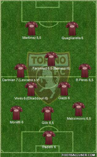 Torino Formation 2015