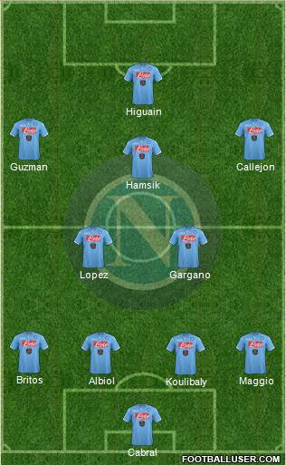 Napoli Formation 2015