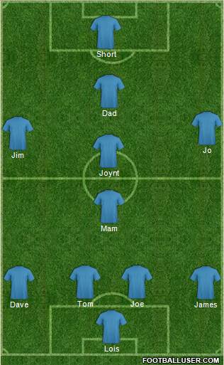 Newcastle United Formation 2015