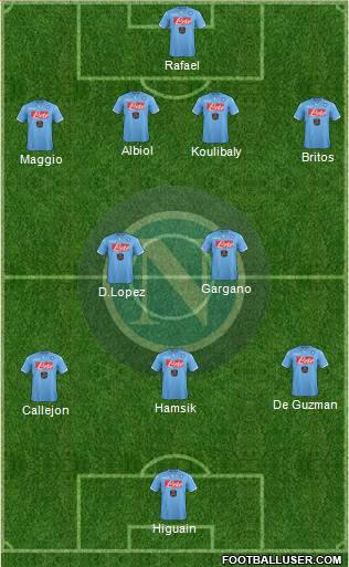Napoli Formation 2015