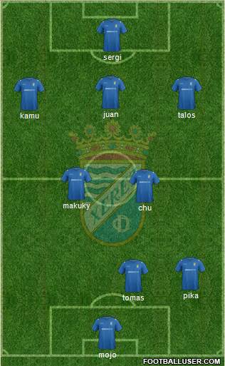 Xerez C.D., S.A.D. Formation 2015