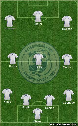 Dinamo Brest Formation 2015