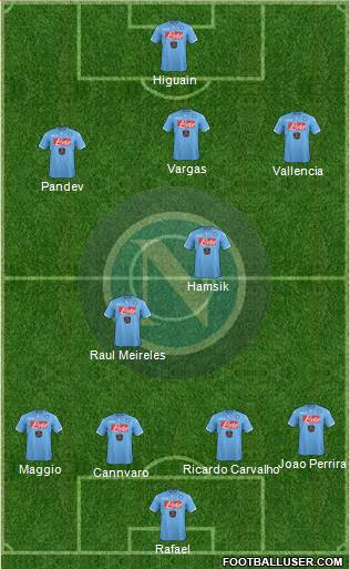 Napoli Formation 2015