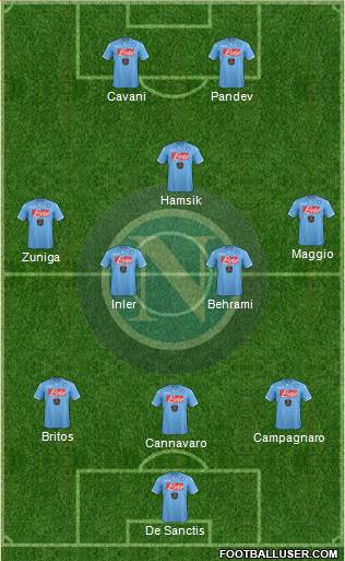 Napoli Formation 2015