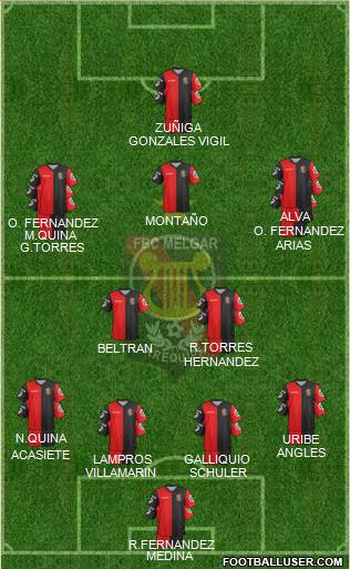 CFBC Melgar Formation 2015