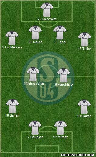 FC Schalke 04 Formation 2015