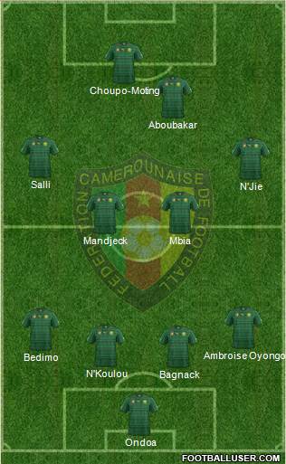 Cameroon Formation 2015