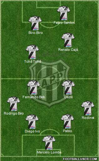 AA Ponte Preta Formation 2015