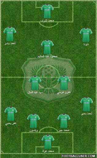 Masry Port Said Formation 2015