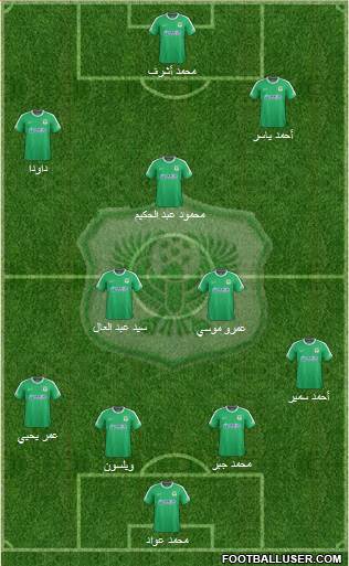 Masry Port Said Formation 2015