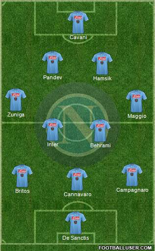 Napoli Formation 2015