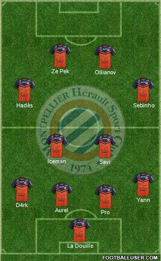 Montpellier Hérault Sport Club Formation 2015
