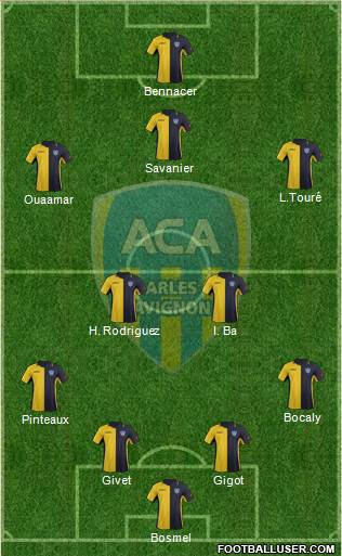 Athlétic Club Arles-Avignon Formation 2015
