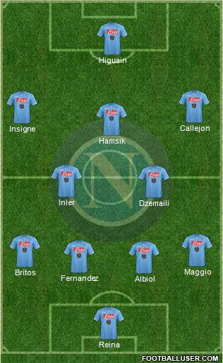 Napoli Formation 2015