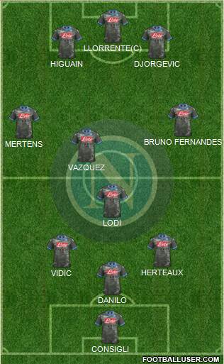 Napoli Formation 2015