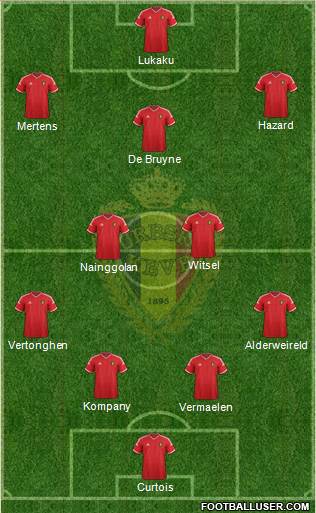Belgium Formation 2015