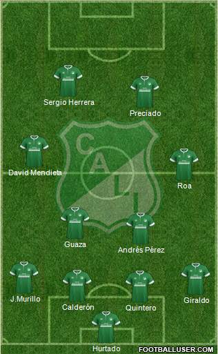 AC Deportivo Cali Formation 2015