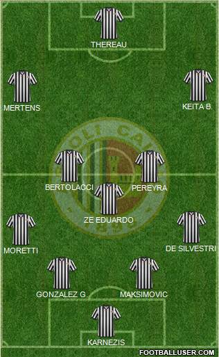 Ascoli football formation