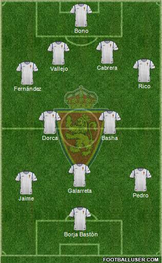 R. Zaragoza S.A.D. Formation 2015