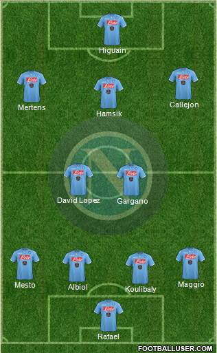 Napoli Formation 2015