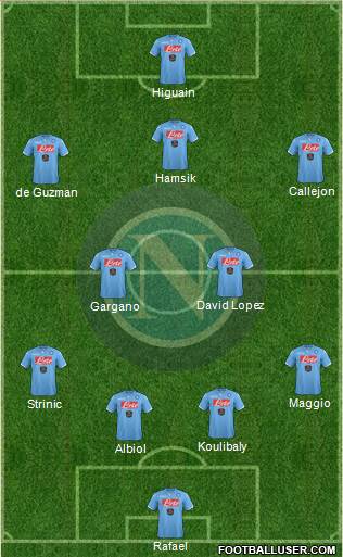 Napoli Formation 2015