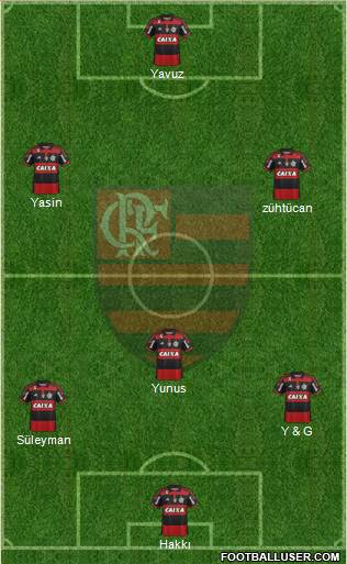 CR Flamengo Formation 2015