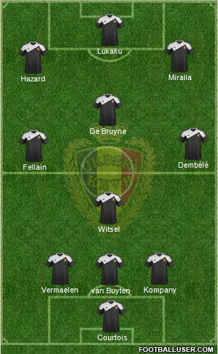 Belgium Formation 2015